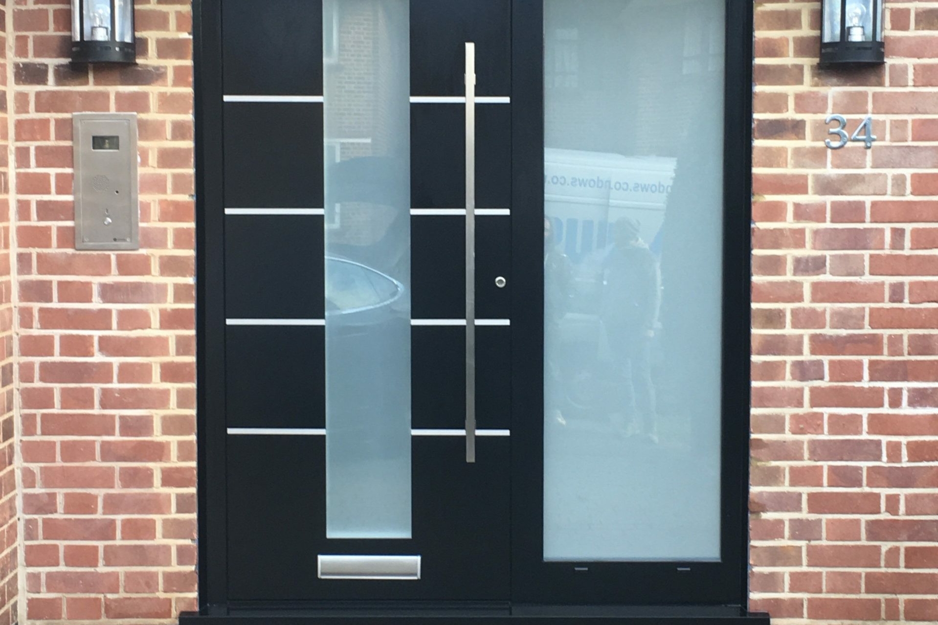 Contemporary Series Aluminium Entrance Doors Spitfire Doors Uk