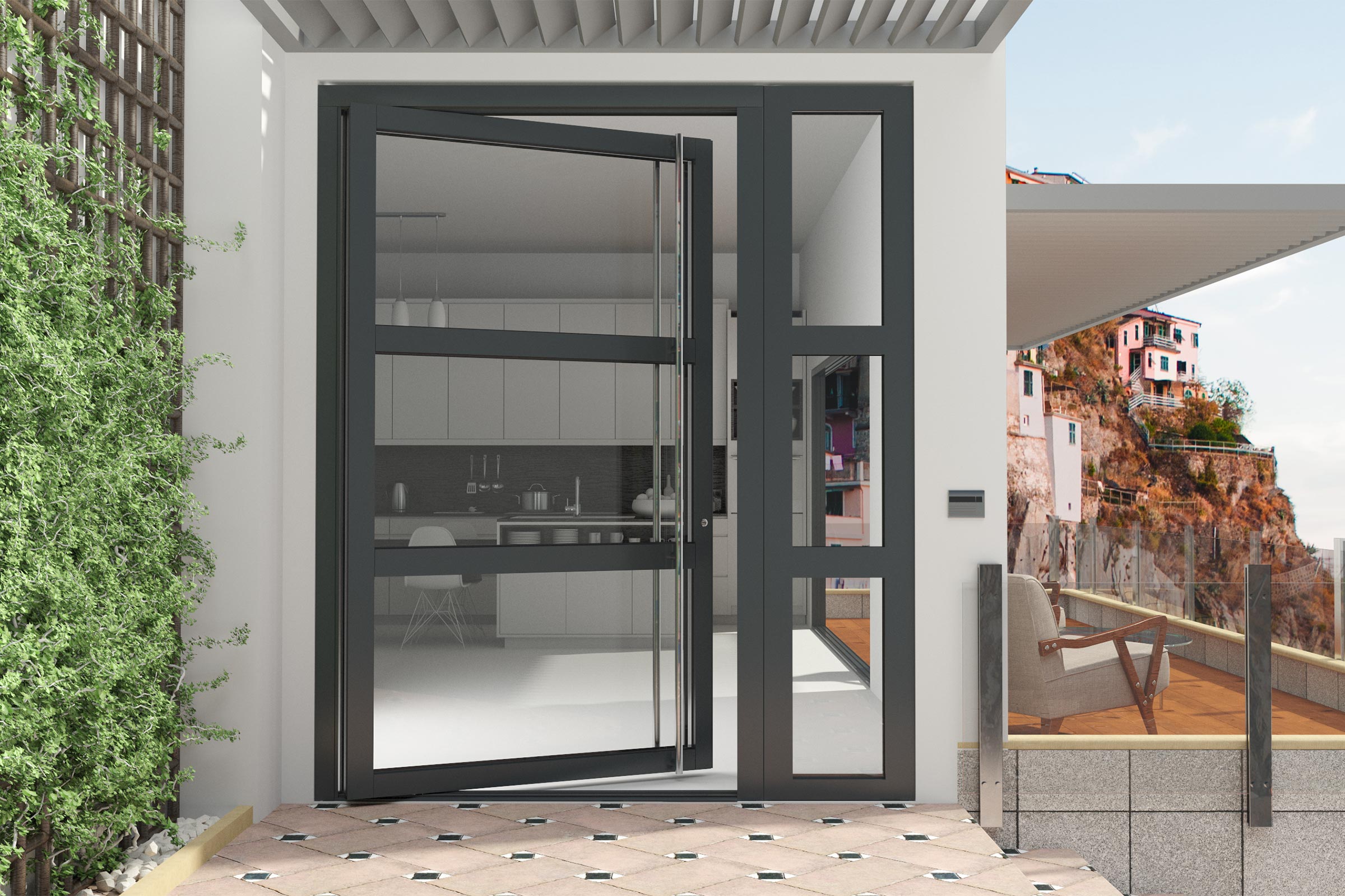 Aluminium Pivot Doors Door Design Pivot Doors Glass Entrance Doors | My ...