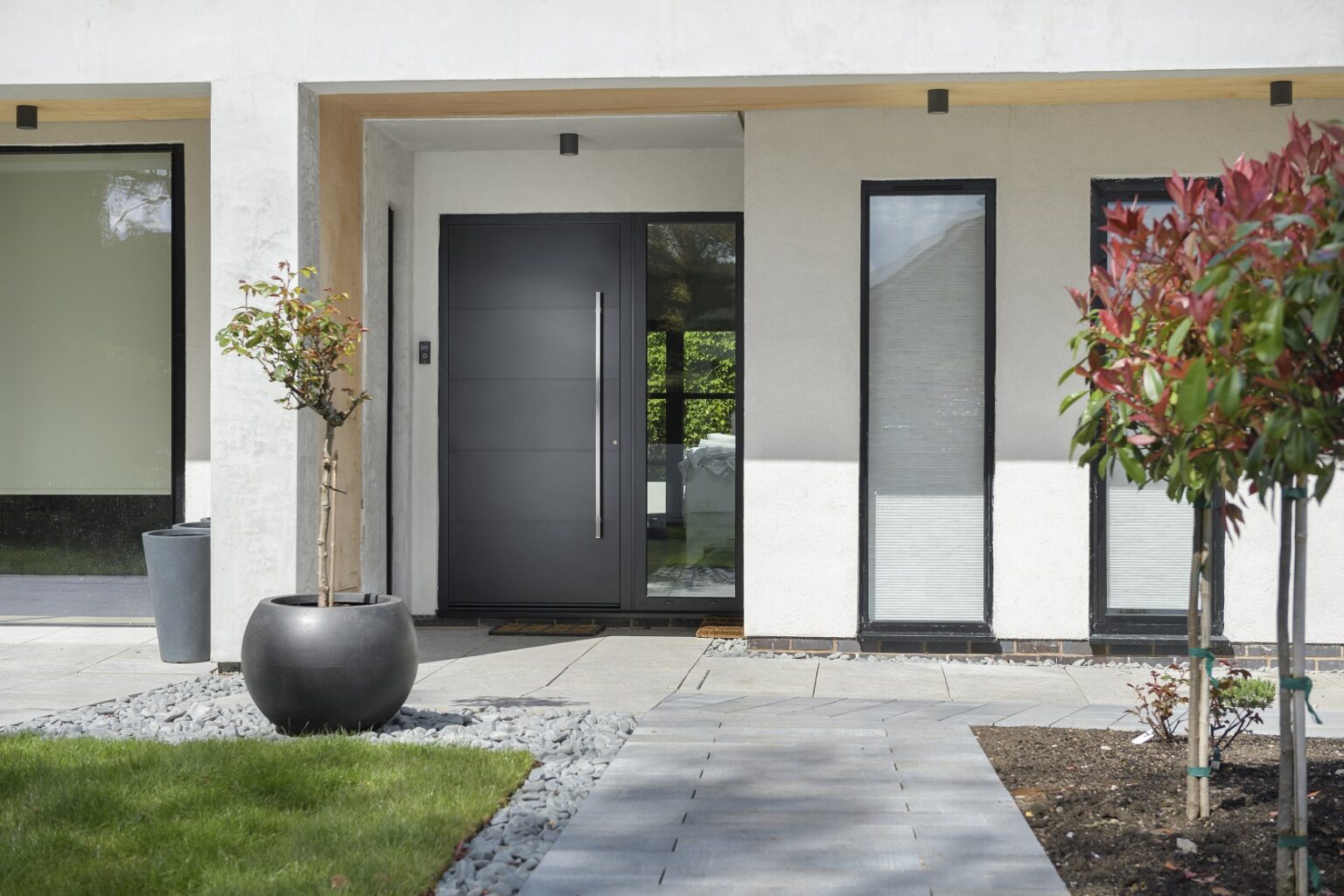 S-200 Contemporary Series Aluminium Entrance Doors : Spitfire Doors UK