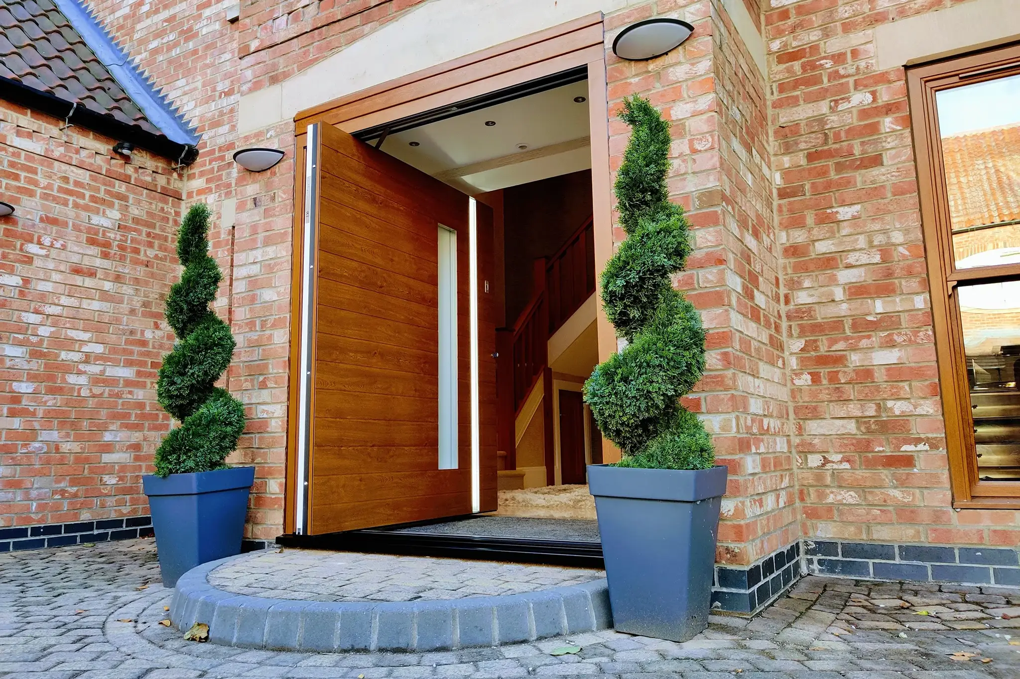 Oversized entry doors