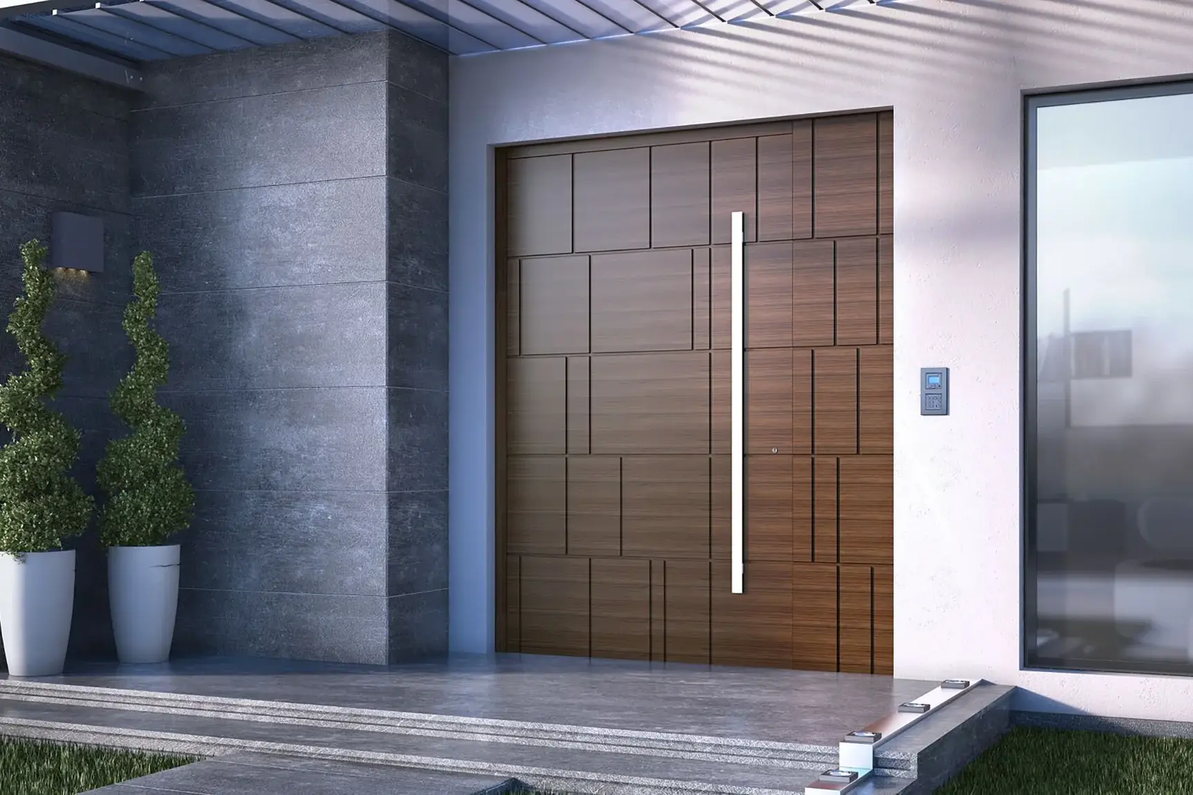 Oversized entry doors