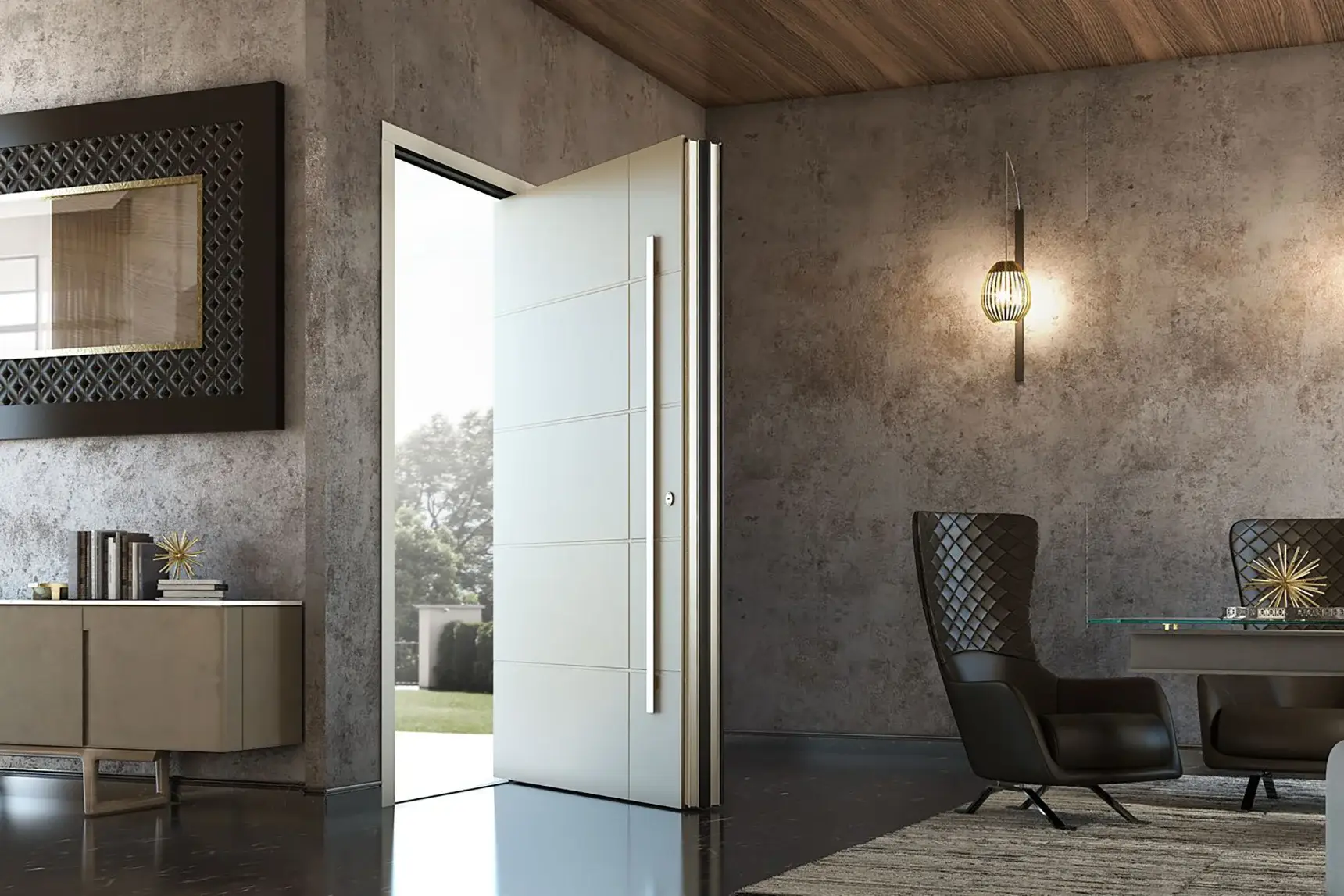 Oversized entry doors