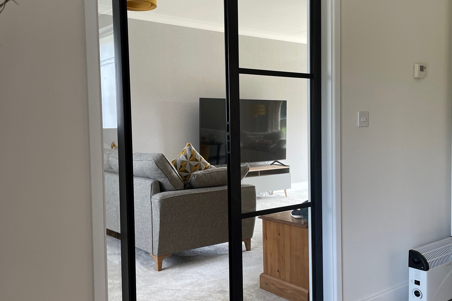 Internal hinged double doors uai