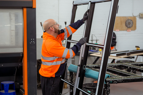 Making steel doors